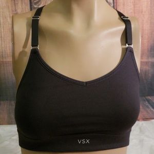 Victoria Secret sports bra black  razorback